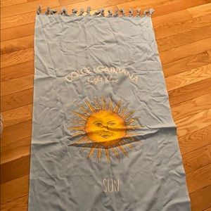 COPY - Dolce and Gabbana beach towel/blanket